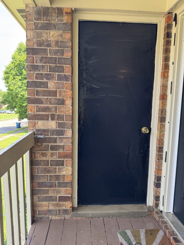 pressure washing after 1
